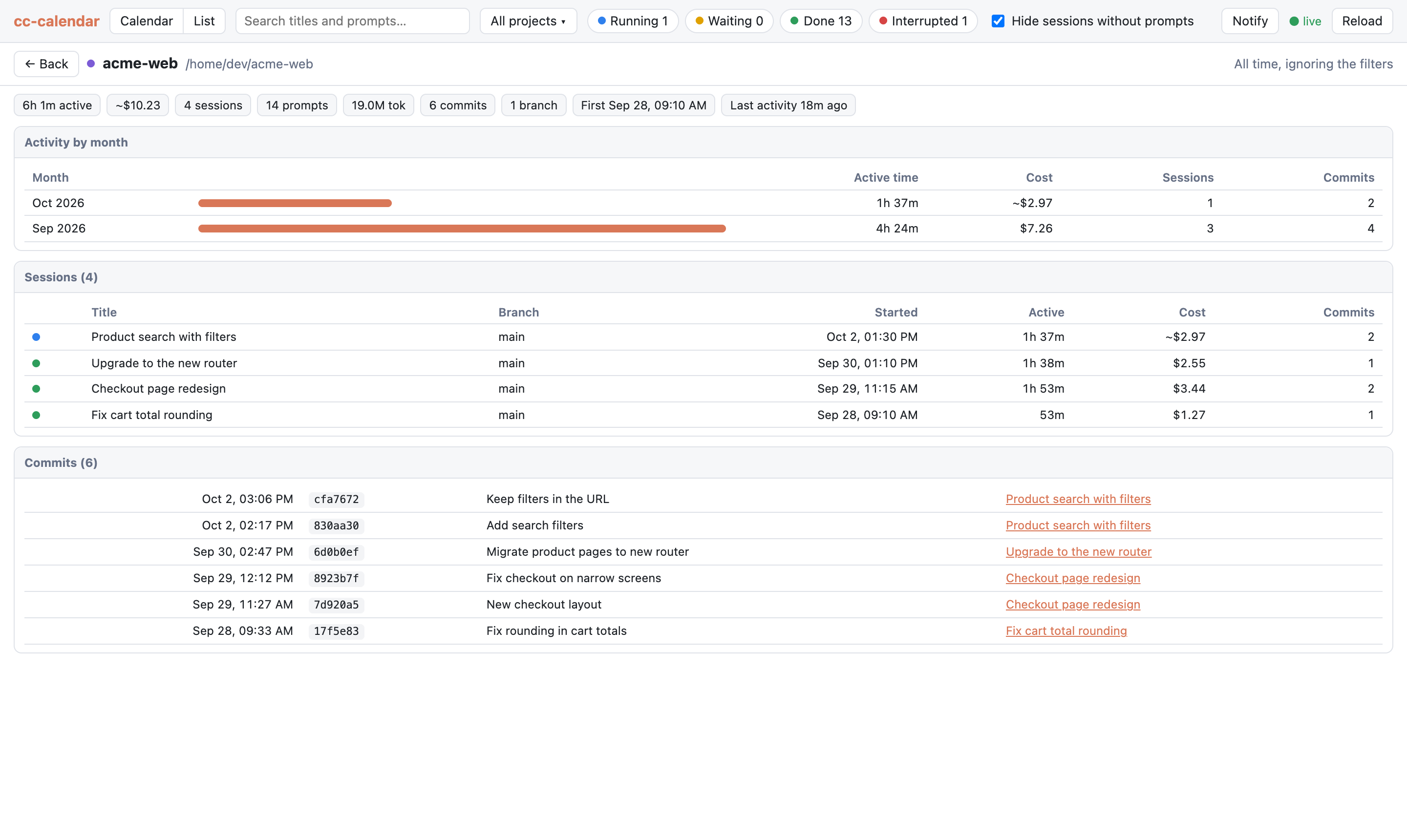 Project page